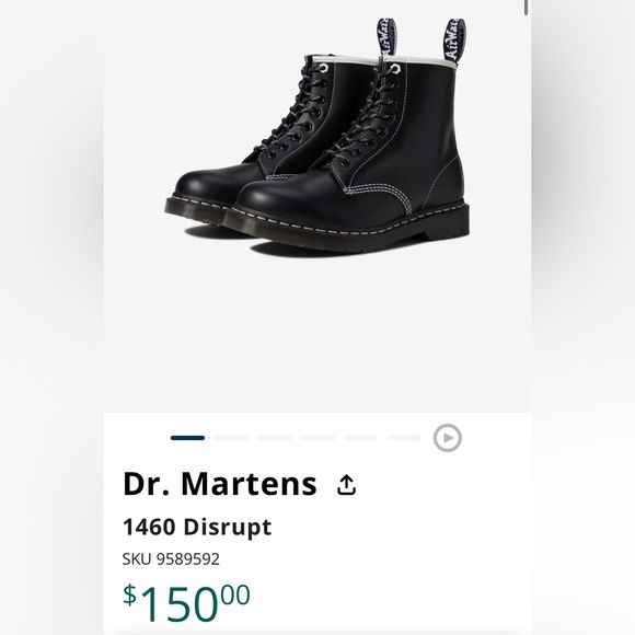 Dr Martins Brand New 1460 Disrupt - Picture 3 of 4